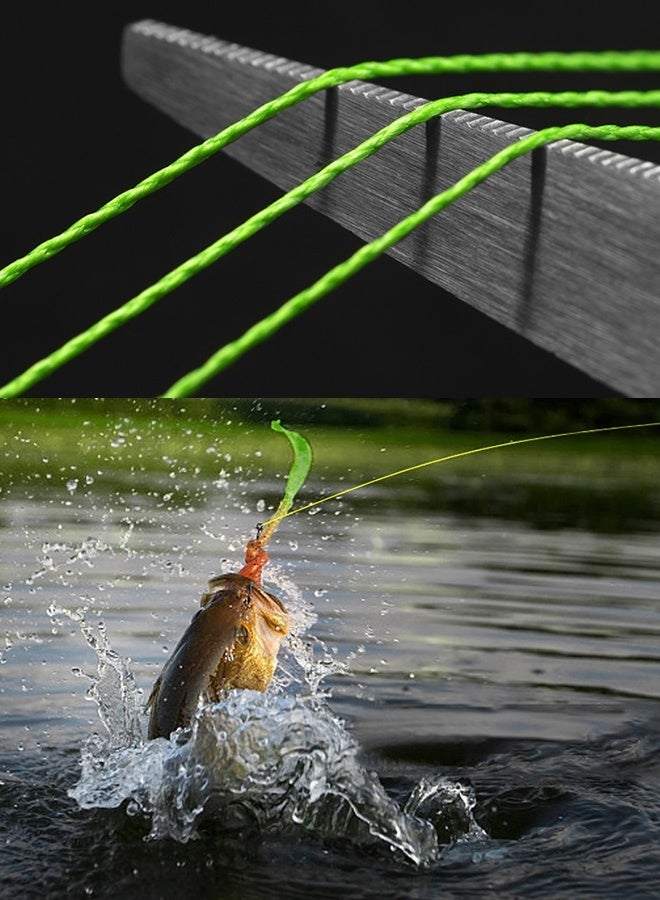 Premium 8X Braided PE Fishing Line 100m #1.5 High Strength Smooth Casting Main Line for Lure Rod and Reel Emerald Green - Image 5